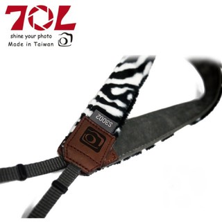70L COLOR STRAP 彩色相機背帶 毛面動物系列 斑馬紋