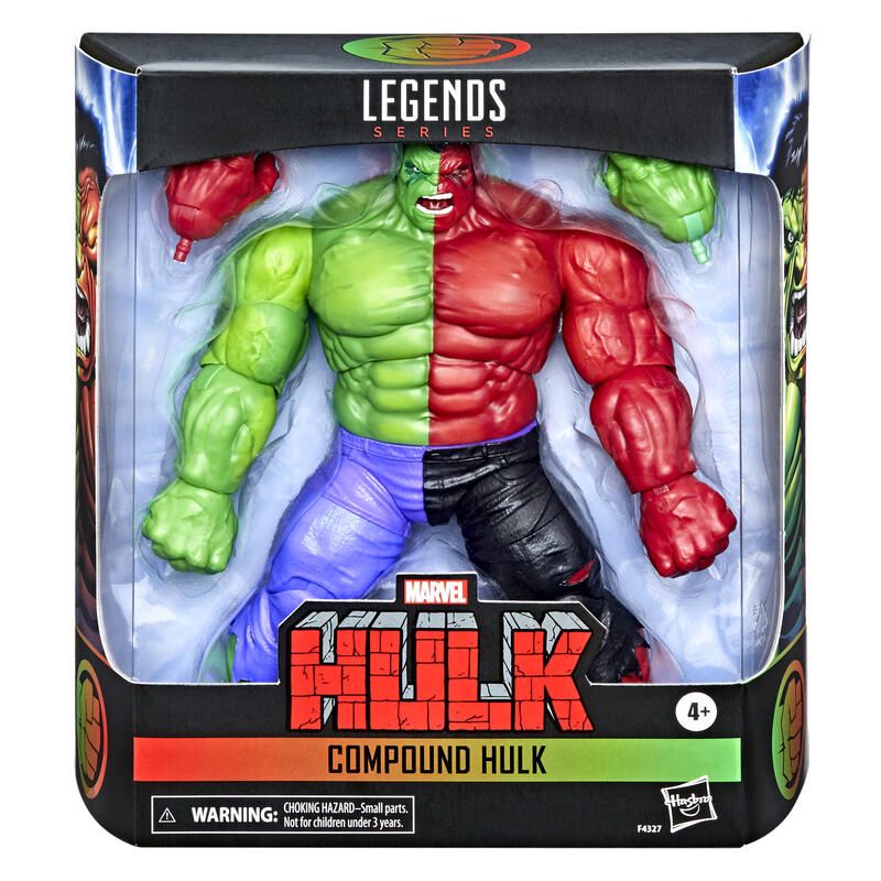 Marvel Legends 漫威 浩克 混合浩克 紅綠浩克 複合浩克 compound HULK 布魯斯 6吋 綠巨人