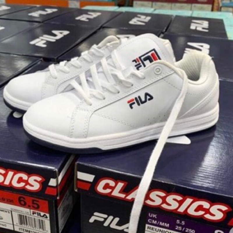 Fila 好市多 休閒鞋 小白鞋 24號