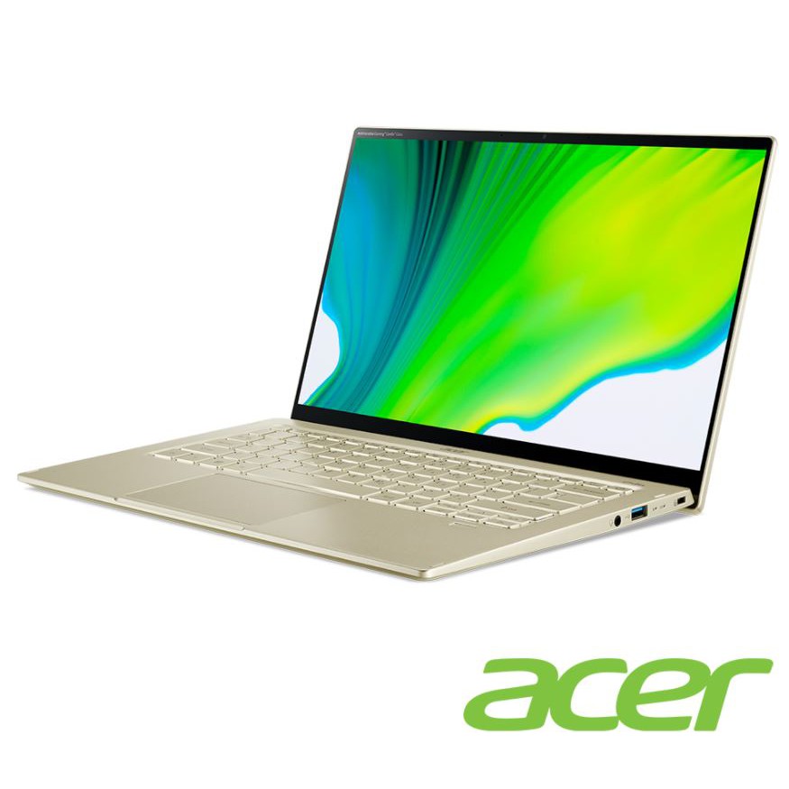 華創筆電@宏碁Acer SF514-55T-56MP金色(i5-1135G7/8G/512G)可觸碰螢幕