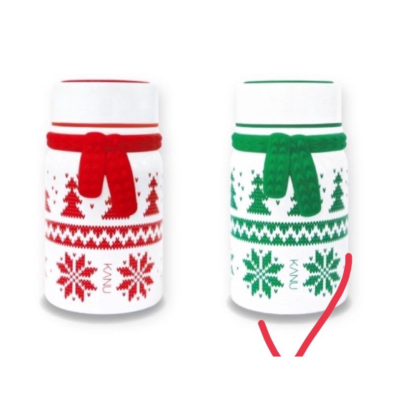 KANU聖誕不鏽鋼杯（全新品盒裝）保溫杯 交換禮物 寒流