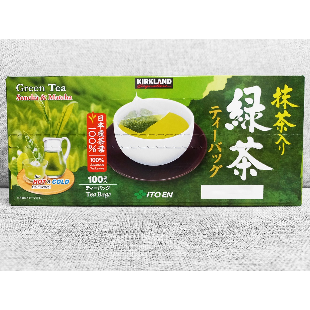 -MiNiEi- Costco 好市多 Kirkland 科克蘭 日本綠茶包 1.5公克 X 100入