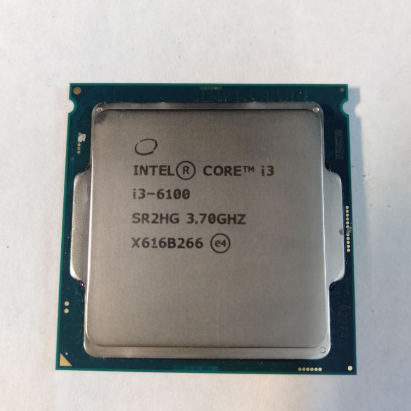 Intel i3 6100 CPU 1151腳位