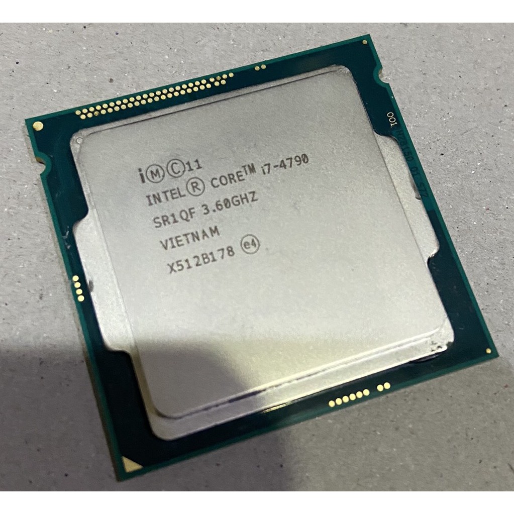 二手良品 intel i7 4790 四核心 LGA 1150 四代 CPU i7 處理器 (3)
