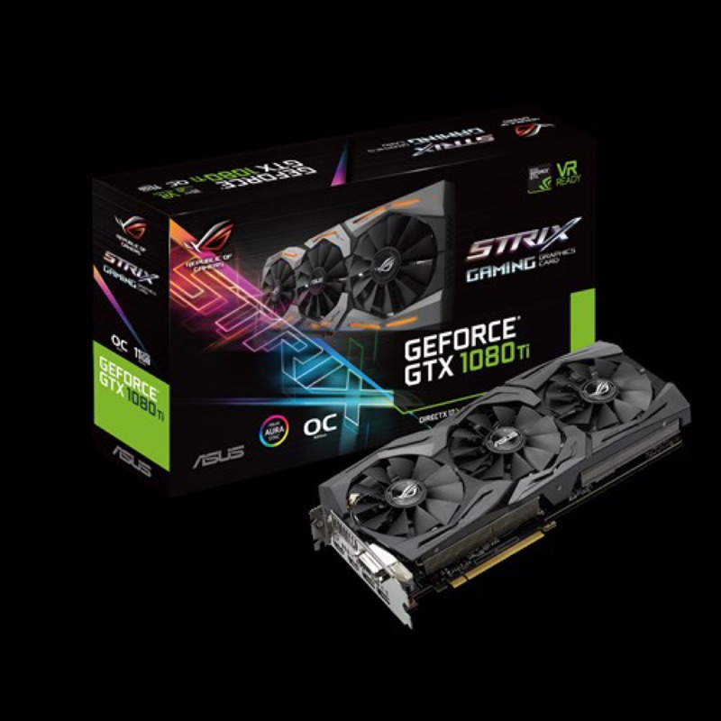 (降價）華碩 ASUS ROG Strix GTX 1080 Ti 超頻版