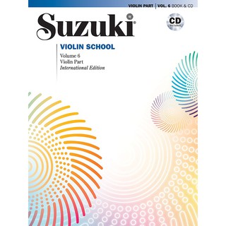 【希爾提琴】鈴木小提琴教本🎻第六~八冊附CD(國際版附CD)教本 Suzuki Violin School