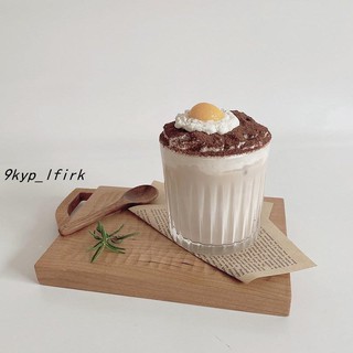 毛二力| ins風 美式拿鐵咖啡杯 玻璃杯 水杯 冷萃摩卡杯 牛奶杯 條紋玻璃杯 早餐杯 杯子 咖啡館 餐廳 餐具|++