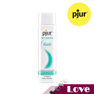 【LOVE】德國 pjur 碧宜潤 女性 Woman Nude 無添加 水性 潤滑液 100ml 公司貨