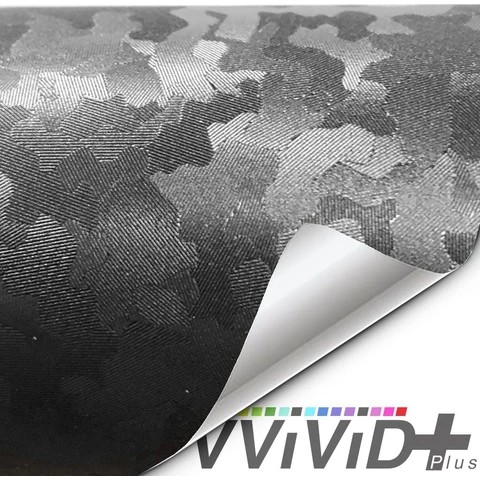 現貨 VVIVID 加拿大 小黑迷彩 鑄造膜 改色膜 貼膜 包膜 膜料 汽車貼膜 汽車包膜 包膜材料 車身貼膜