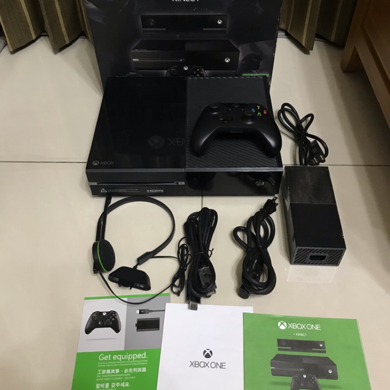 XBOX ONE(不含KINECT)主機+5款數位遊戲