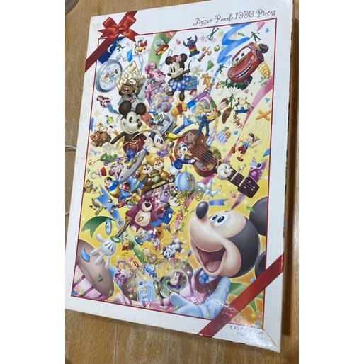日本二手迪士尼1000片拼圖