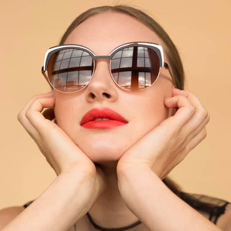 Caroline Abram X-quise1 法國卡羅琳太陽眼鏡｜優雅貓眼氣質墨鏡 女生品牌眼鏡框【幸子眼鏡】