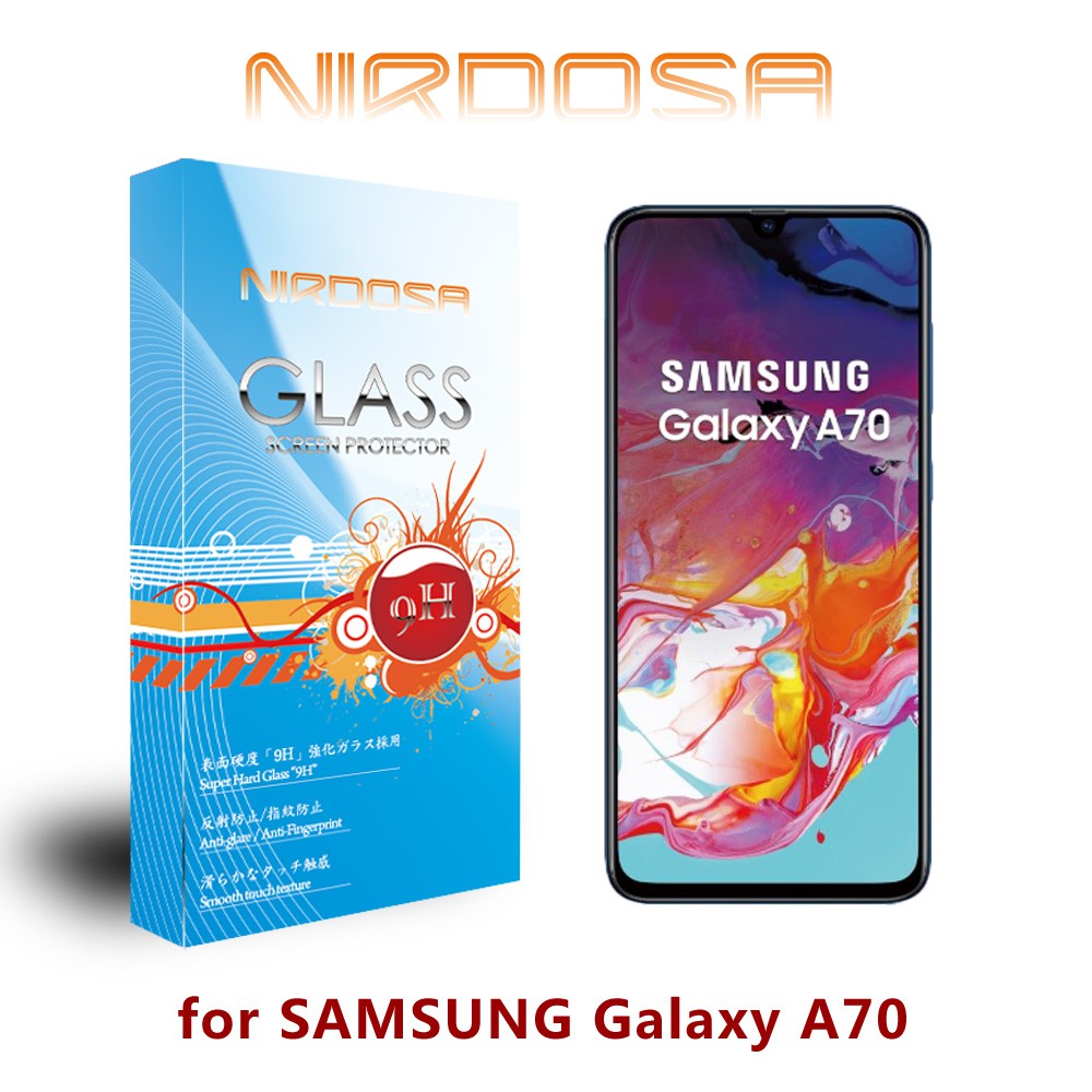 【出清】NIRDOSA SAMSUNG Galaxy A70 9H 0.26mm 鋼化玻璃 螢幕保護貼