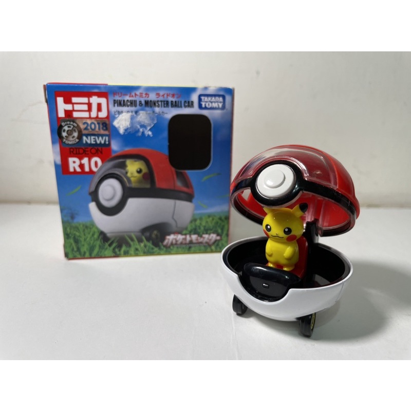 ［二手盒損］多美小汽車 TOMICA 皮卡丘 寶貝球 寶可夢