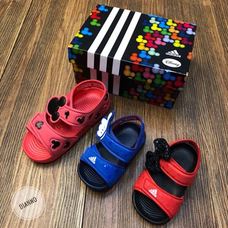 帝安諾-ADIDAS DISNEY MINNIE MOUSE 小童 迪士尼 米奇 涼鞋 BA9304 CQ0107