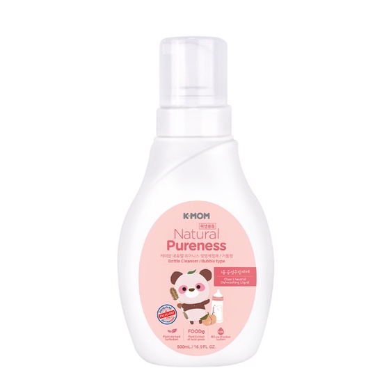 韓國 K-MOM 有機植萃蔬果奶瓶清洗慕斯 奶瓶清潔劑 500ml【樂兒屋】