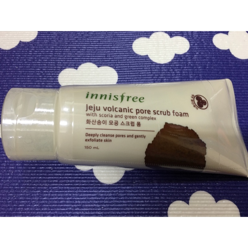 innisfree火山泥黑頭洗面乳