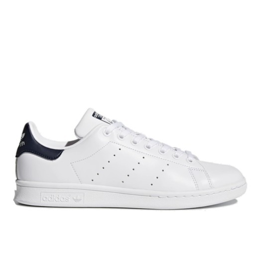 adidas stan smith white navy blue