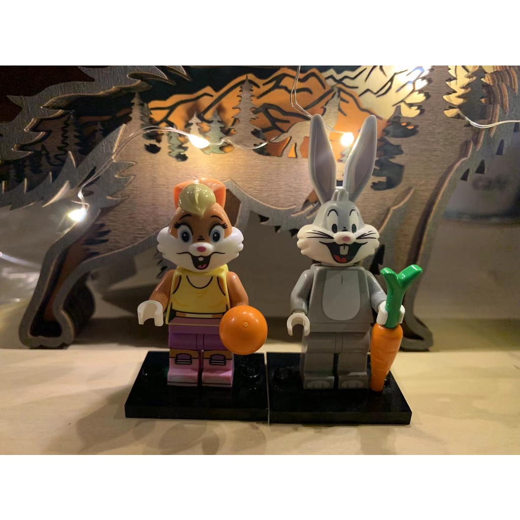 （熱狗本舖）LEGO 人偶71030 兔八哥＋兔女郎