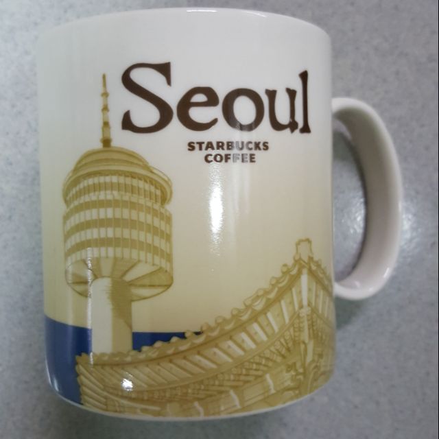 星巴克韓國Seoul首爾城市杯icon馬克杯典藏系列