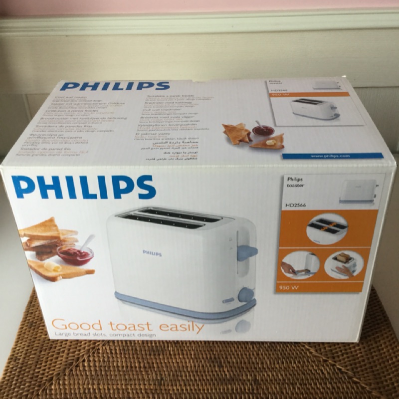 飛利浦 PHILIPS 烤麵包機 HD2566/HD-2566 全新免運費