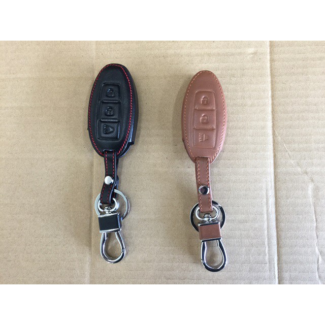 日產 專用  3鍵式 I-key 真皮鑰匙包 (B款)