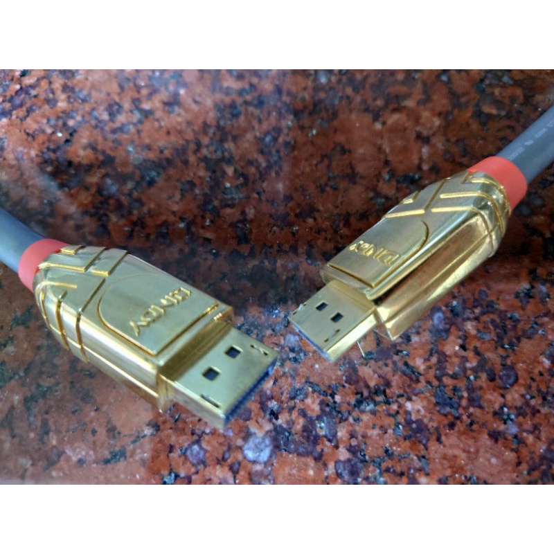 LINDY  林帝 GOLD 系列 DisplayPort 1.4 版 公 to 公 傳輸線 1m (36291) 含運