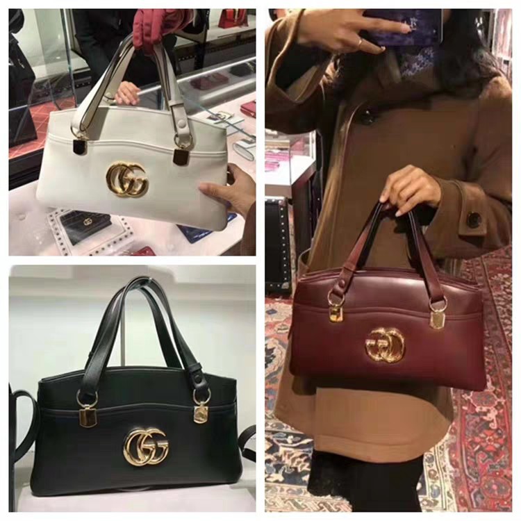 gucci arli large top handle bag