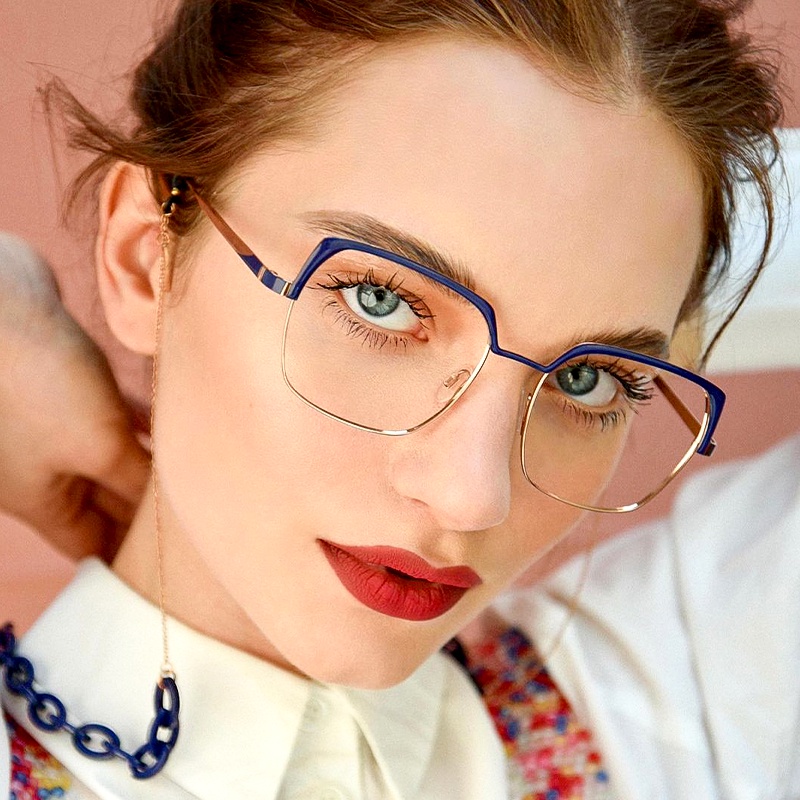 Caroline Abram YELEEN 法國卡羅琳品牌眼鏡｜時尚淑女氣質眼鏡 女生品牌眼鏡框【幸子眼鏡】