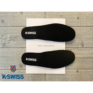 塞爾提克~KSWISS 男生 鞋墊 舒適微記憶 運動休閒 減輕疲勞-k swiss黑色