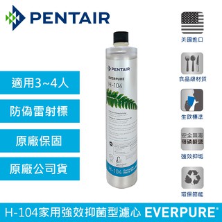 雙10大特惠，現貨秒出！EVERPURE QL3-H104單道淨水器 家用強效抑菌型淨水器