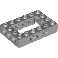 【小荳樂高】LEGO 淺灰色 4x6 方形磚塊/積木 Open Center 4211716 32531 40344