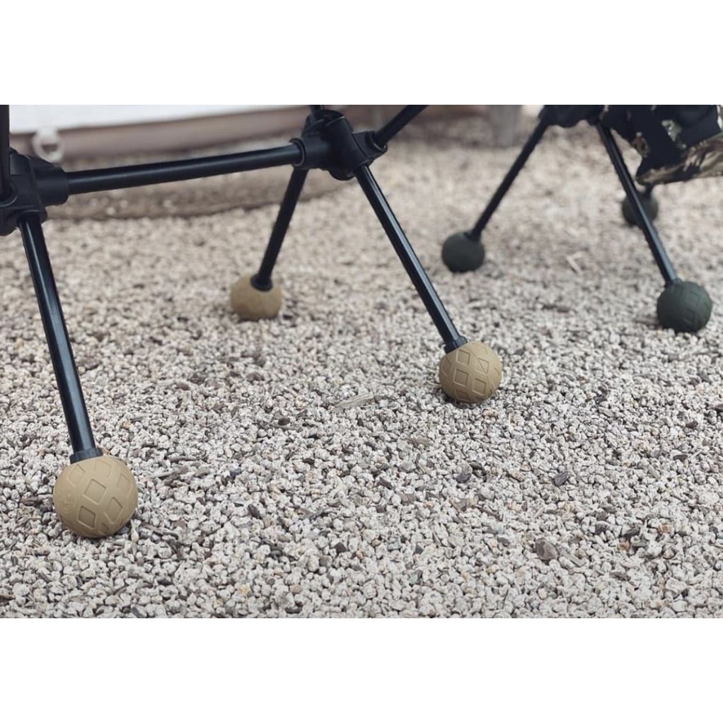 現貨【94愛露營 實體店面】OWL CAMP 戰術椅 月亮椅防滑椅腳球 腳球 helinox可用 45mm、55mm皆可