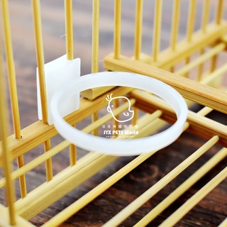 繡眼濕餌杯杯掛-小(卡式)│日本小林│K-51│寵物鳥、鸚鵡用│日用品│飲食器具│佳昱興寵物百貨