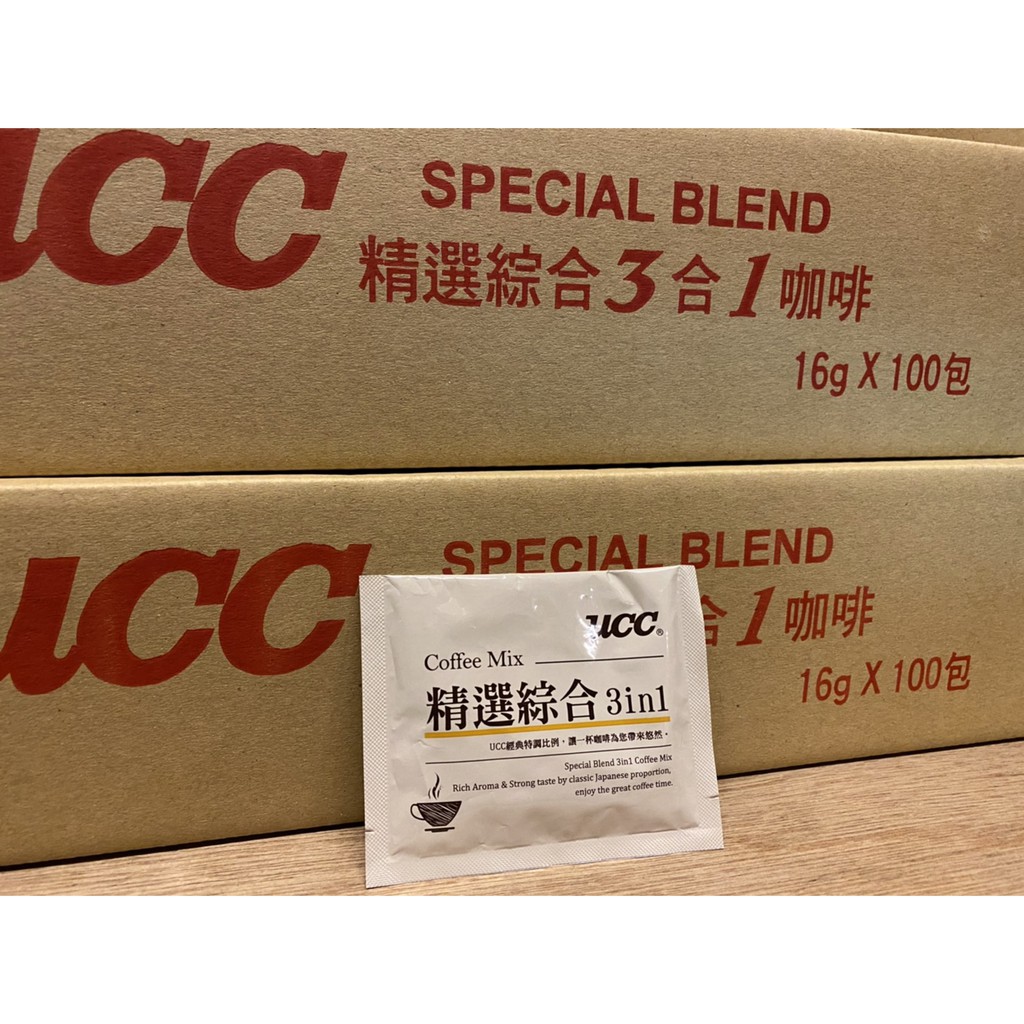 《單包販售》 UCC精選三合一咖啡粉 coffee mix 13g