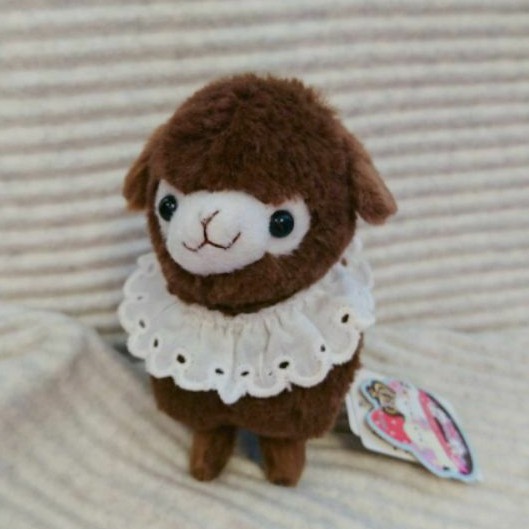 Amuse  alpacasso 巧克力羊駝 吊飾娃娃