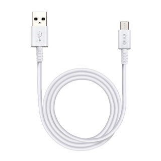 Micro usb 充電線 白色 PVC材質 可充小家電 藍牙耳機充電線