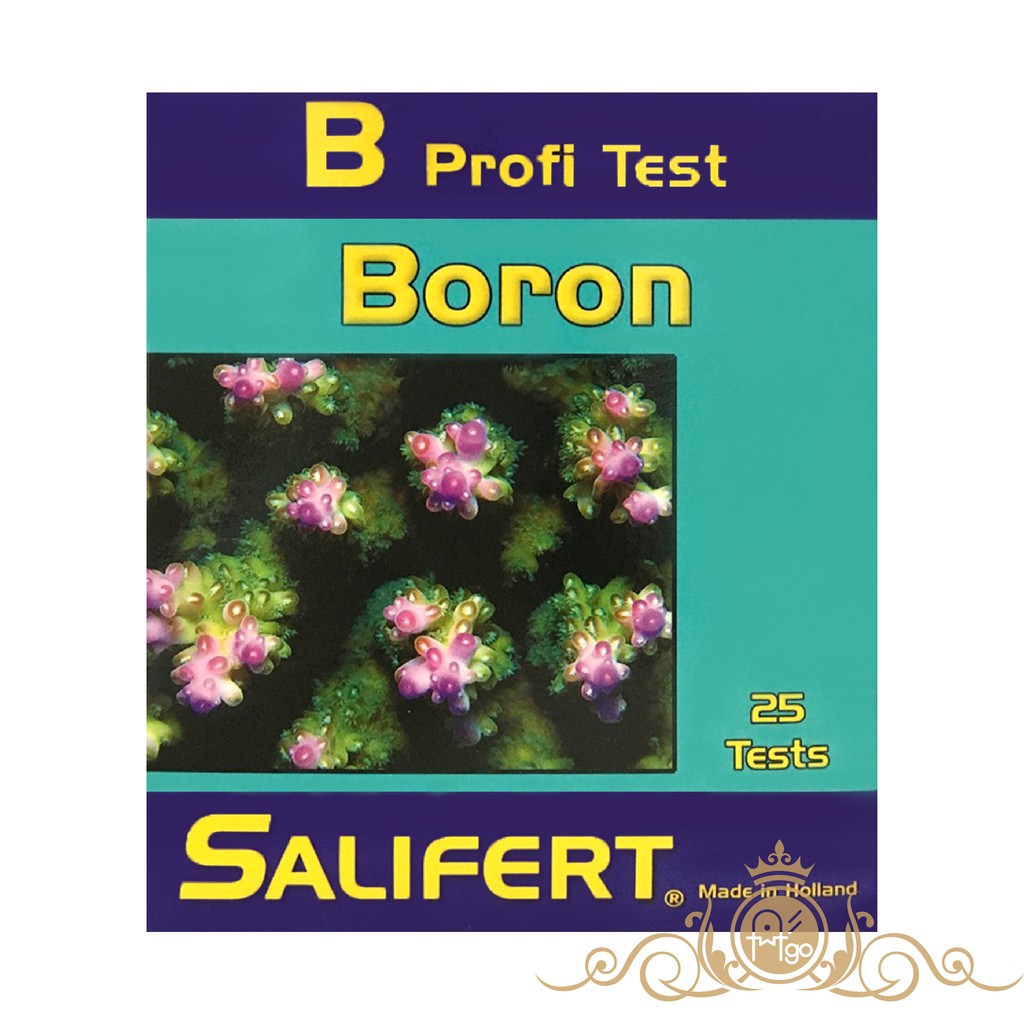 Salifert 沙利法 Boron 硼水質測試劑 海水 水質 珊瑚 海水缸 荷蘭品牌