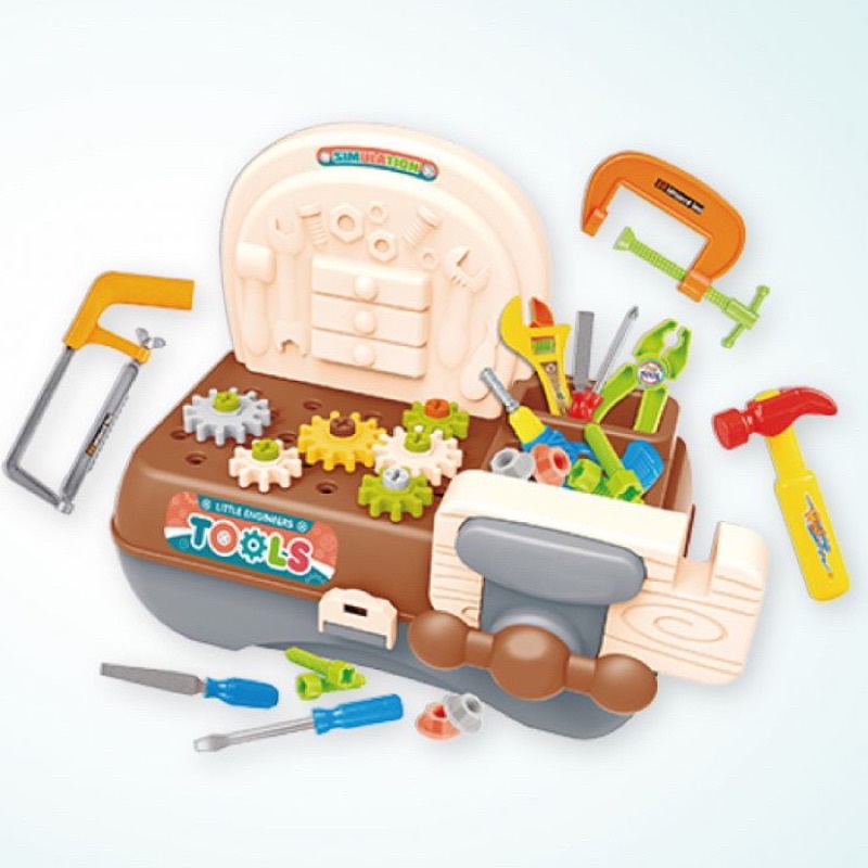 兒童工具箱遊戲組 工程工具組玩具