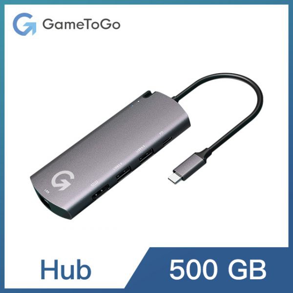 【官方免運】GameToGo Hub 500GB Intel Cpu Mac 專用 外接式 Windows系統 雙系統