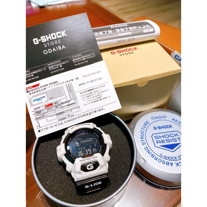 CASIO G-SHOCK GWX-8900B-7 JP #日本東京購入 #太陽能 #電波衝浪錶 #二手