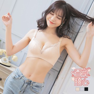 香草甜心 - 蕾絲透氣薄杯萊卡無鋼圈機能內衣【40372】寵愛甜美萌女 BCD罩杯 (無內褲) 現貨 臺灣寄出