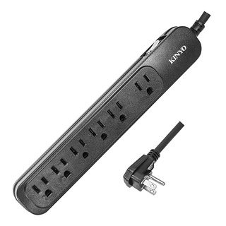 KINYO 1開6插 3孔插座 安全延長線 6尺1.8M ( WLB-3166 ) 1.8米 延長線