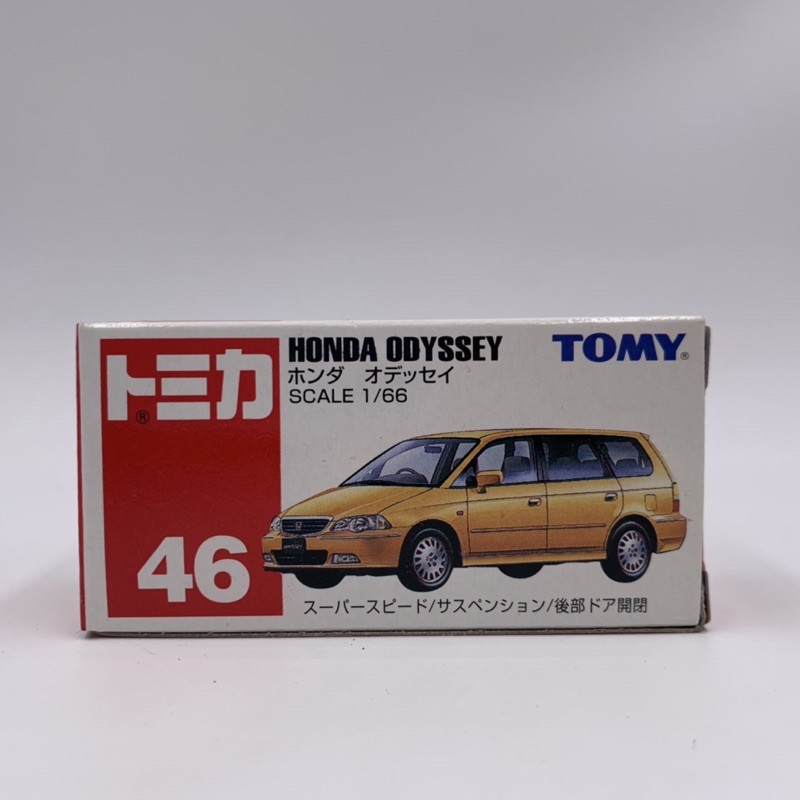 Tomica No.46 Honda ODYSSEY 舊藍標