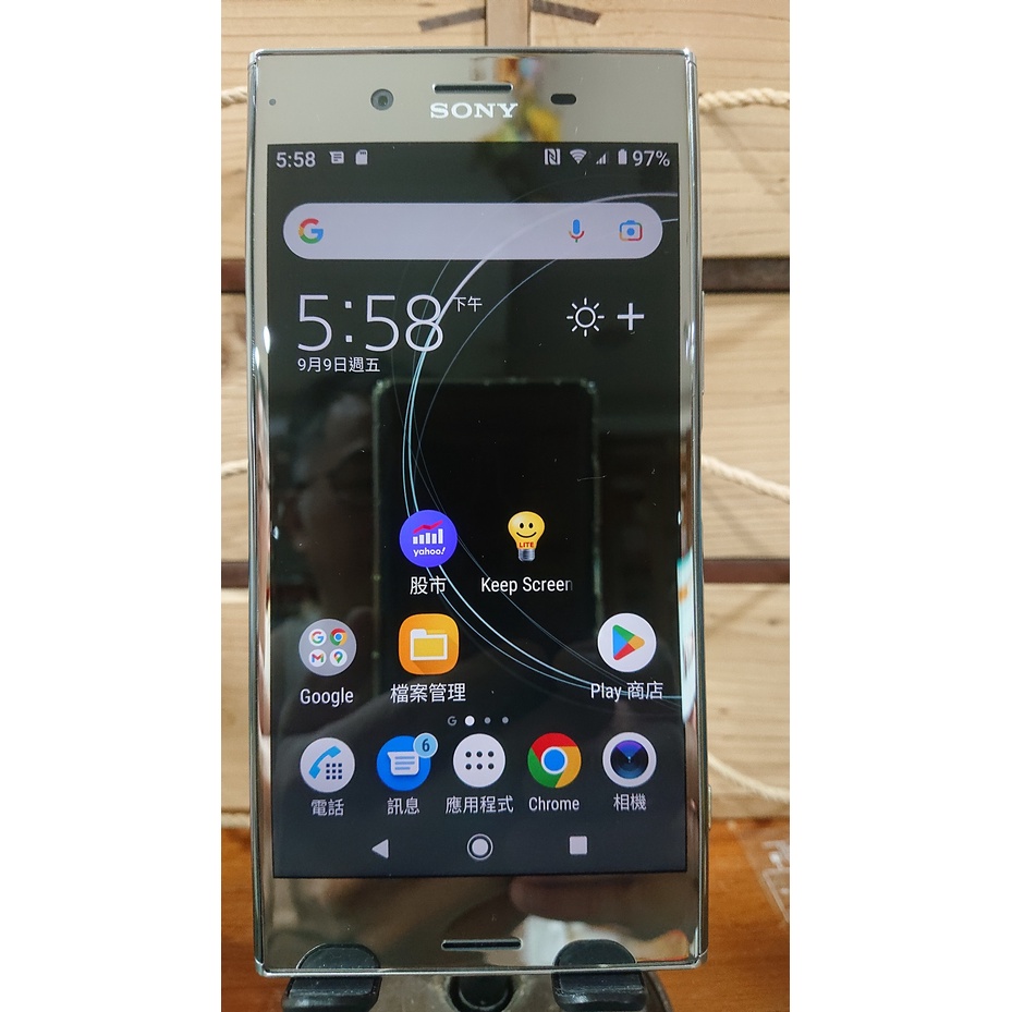 Sony Xperia XZ Premium 雙卡版  4K HDR 鏡銀 5.5" 二手良品 G8142