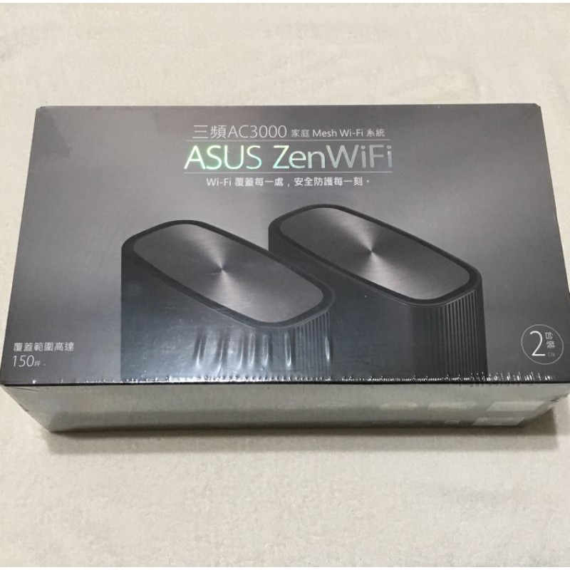 ASUS 華碩 ZENWIFI AC CT8雙入組 AC3000 Mesh 三頻全屋網狀 WiFi 無線路由器(分享器)