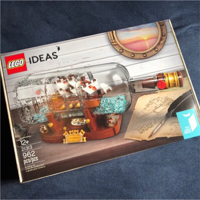 全新現貨 LEGO Ideas Ship in a Bottle 21313 瓶中船