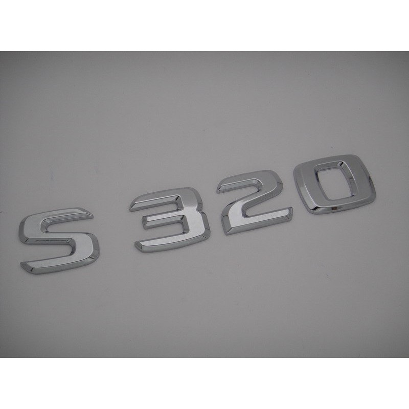 《※金螃蟹※》新款 Benz 賓士 奔馳 S Class W221 S320 S 320 後車箱蓋 字體 字標