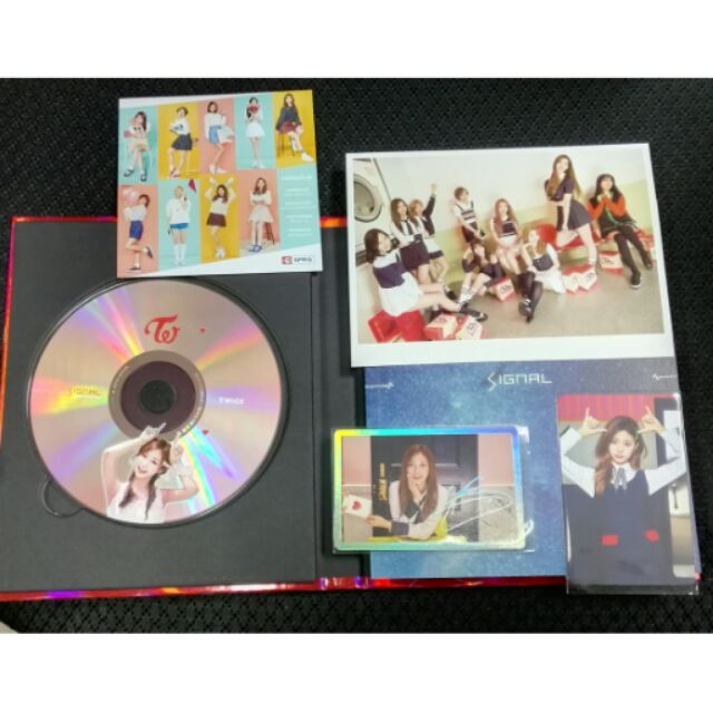 Twice signal迷你四輯專輯-全子瑜（CD光碟盤+小卡閃卡片）