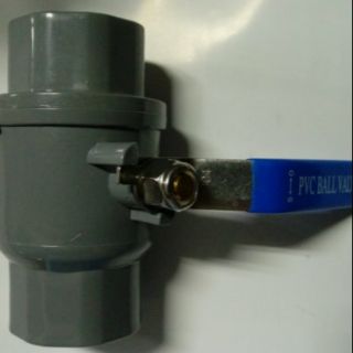 不鏽鋼把手 2 1/2''(2英吋半) ~ 5''(5英吋) PVC球塞凡而 全流量PVC水管開關 粗俗俗五金大賣場